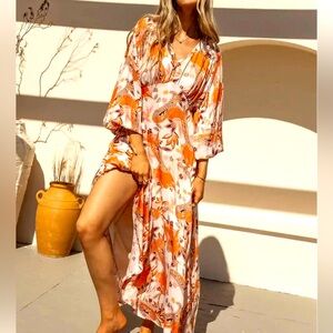 Flowy maxi dress